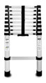 Rebrík Strend Pro, teleskopický, 2,6 m, 1x9, max. 125 kg