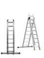 Rebrík Strend Pro DP 3x8, Alu, EN 131 max. 4.97 m, 4, náradie