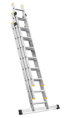 Rebrík Strend Pro DW3 Home, hliníkový, 3x8, max. 150 kg