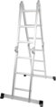 Rebrík s plošinou Strend Pro ML103 4x3, Alu, max. 150 kg, 14, náradie