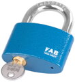 Zámok FAB 30H 63 mm, visiaci, 3 kľúče, Hardened