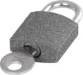 Zámok Xlocker GrayPAD 020 mm, visiaci, šedý, 5, náradie