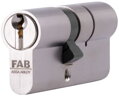Vložka cylindrická FAB 1.00/DNm 35+45, 3 kľúče, stavebná, 1, náradie