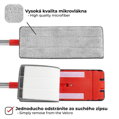 Súprava upratovacia QuickShine MagicHome, plochý mop + vedro 8 l
