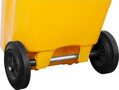 Smetná nádoba MGB 120 l, plastová, žltá, HDPE