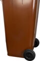 Smetná nádoba ICS GB4 240 l, plastová, hnedá, HDPE