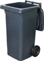 Smetná nádoba ICS GB2 120 l, plastová, šedá, HDPE