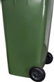 Smetná nádoba ICS GB4 240 l, plastová, zelená, HDPE