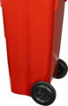 Smetná nádoba MGB 120 l, plastová, červená, HDPE