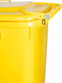 Smetná nádoba ICS GB4 240 l, plastová, žltá, HDPE