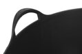 Stavebné vedro Flexi, čierne, s ušami, 55 l, 51,5x39 cm