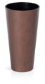 Kvetináč s vložkou TUBUS Slim Corten – 250x476 mm, medený vzhľad