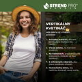 Kvetináč vertikálny Strend Pro, záhon, 4-poschodový, s kolieskami