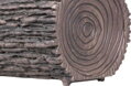 Kvetináč Strend Pro Woodeff, walnut, 22x35 cm, truhlík, kmeň, efekt dreva 2 detail
