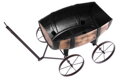 Kvetináč Strend Pro Woodeff, 41,5x29x19cm, whiskey barel wagon, 13, náradie