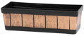 Zlatý kvetináč Strend Pro Woodeff, 15x47x17 cm