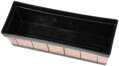 Zlatý kvetináč Strend Pro Woodeff, 15x47x17 cm