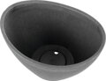 Kvetináč Strend Pro Stone, 20,5x14,5 cm, šedý, efekt kameňa 1 detail