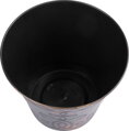Zlatý kvetináč Strend Pro Flower, 24,5x19,3 cm, metalický efekt