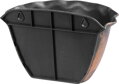 Zlatý závesný kvetináč Strend Pro Wave, 26x18 cm, metalický efekt
