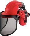Štít s chráničmi sluchu Safetyco, ochranný, plexisklo, CE