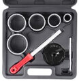 Strend Pro Sada Korúnka HT01-6008 • 5 koruniek, pilník, unášač 2 detail
