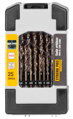 Sada vrtákov do kovu Strend Pro M2 – 25 dielna, 1-13 mm, HSS, professional