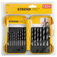 Sada vrtákov do dreva Strend Pro – 15 dielna, v puzdre 4 detail