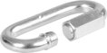 Karabinka Strend Pro, s maticou, 10 mm, balenie 10 ks