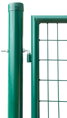 Brána Strend Pro METALTEC DUO, 3580/1950/100x50 mm, zelená, dvojkrídlová, záhradná, ZN+PVC, RAL6005 1 detail