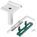 Brána Strend Pro METALTEC DUO, 3580/1950/100x50 mm, zelená, dvojkrídlová, záhradná, ZN+PVC, RAL6005 3 detail