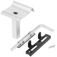 Brána Strend Pro METALTEC DUO, 3580/1750/100x50 mm, antracit, dvojkrídlová, záhradná, ZN+PVC, RAL7016 3 detail
