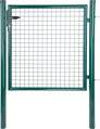 Brána 1000/1800/50x50 mm – jednokrídlová záhradná brána, zelená