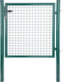 Brána 1000/2000/50x50 mm – jednokrídlová záhradná brána, zelená