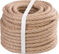 Lano Strend Pro Premium 10 mm, jutové, prírodné, stáčané, 20 m