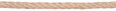 Lano Strend Pro Premium 10 mm, jutové, prírodné, stáčané, 20 m 2 detail