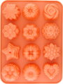 Silikónová forma MagicHome, 12 vzorov, 21,2x15,6x3 cm