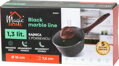 Rajnica MagicHome Black Marble Line, so sklenenou pokrievkou, 16 cm