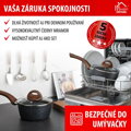 Rajnica MagicHome Black Marble Line, so sklenenou pokrievkou, 16 cm