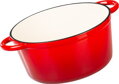 Kastról hrniec, 24 cm, 4,0 lit. s pokrievkou, smaltovaná liatina