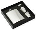 Ploskačka MagicHome, sada, 2x30 ml štamperlíky, lievik, nerez