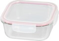 Dóza MagicHome, štvorcová, 1200 ml, s vekom, Clip
