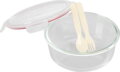 Dóza MagicHome, okrúhla, 1200 ml, s vekom, s príborom, Clip 2 detail