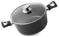 Hrniec MagicHome Black Line, 24 cm, 4,0 l, s pokrievkou