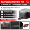 Hrniec MagicHome Black Marble Line, 28 cm, 5,9 l, s pokrievkou
