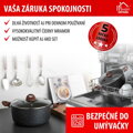 Hrniec MagicHome Black Marble Line, 28 cm, 5,9 l, s pokrievkou