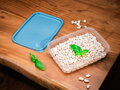 Dózy na potraviny MagicHome Lunchbox, 1 l, sada 4 ks, obdĺžniková