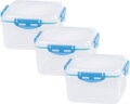 Dózy na potraviny MagicHome Lunchbox, 1,2 l, sada 3 ks, Clip