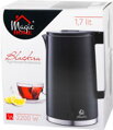 Kanvica MagicHome Blackira 1,7 l, rýchlovarná, čierna