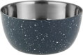 Cedník s misou MagicHome, 15,5 cm, s rúčkou, okrúhle otvory, nerez, sada 2 ks 1 detail